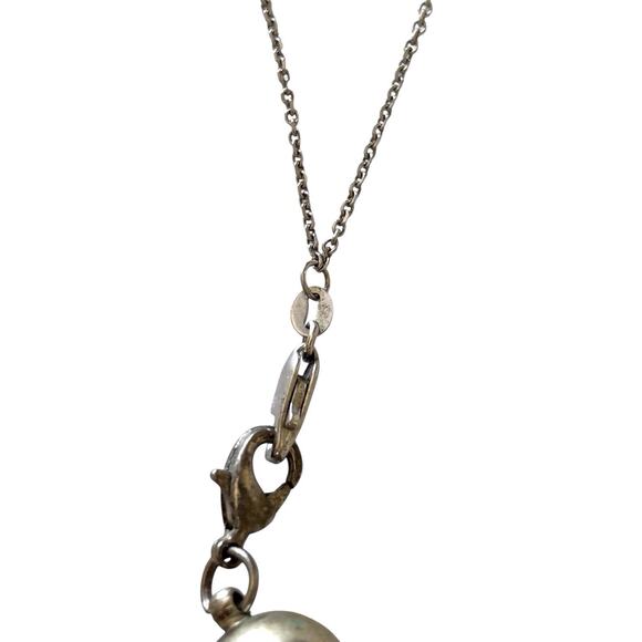 Sajen 925 Sterling Pink Druzy Pendant w/ Amethyst & Opal Triplets On 925 Chain - Picture 5 of 9